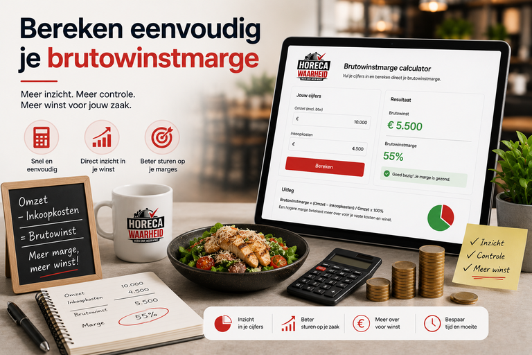 Bereken eenvoudig je brutowinstmarge