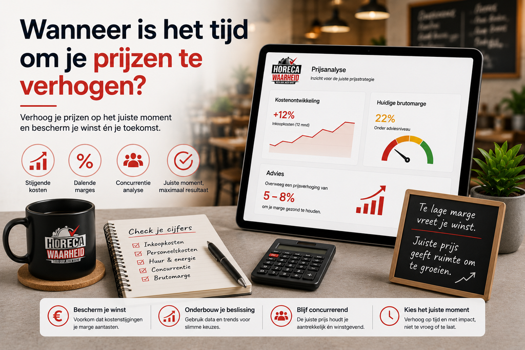 Wanneer is het tijd om je prijzen te verhogen?