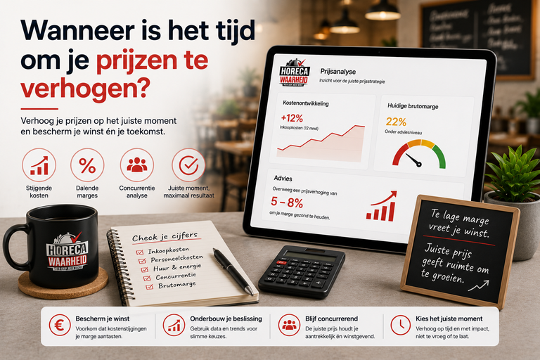 Wanneer is het tijd om je prijzen te verhogen?